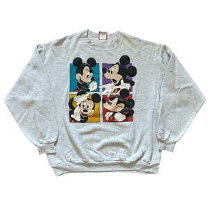 Vintage 90s Mickey Mouse Crewneck